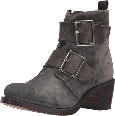 frye sabrina double buckle