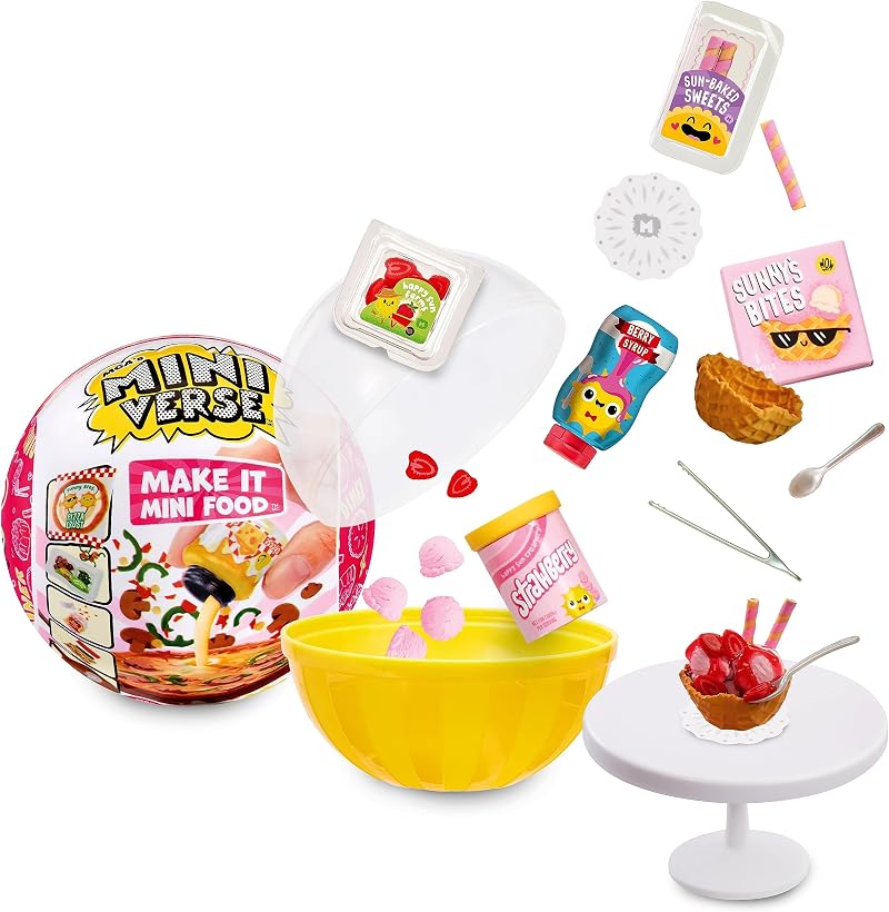 MGA's Miniverse Make It Mini Food Diner - UV Resin Set Series 2