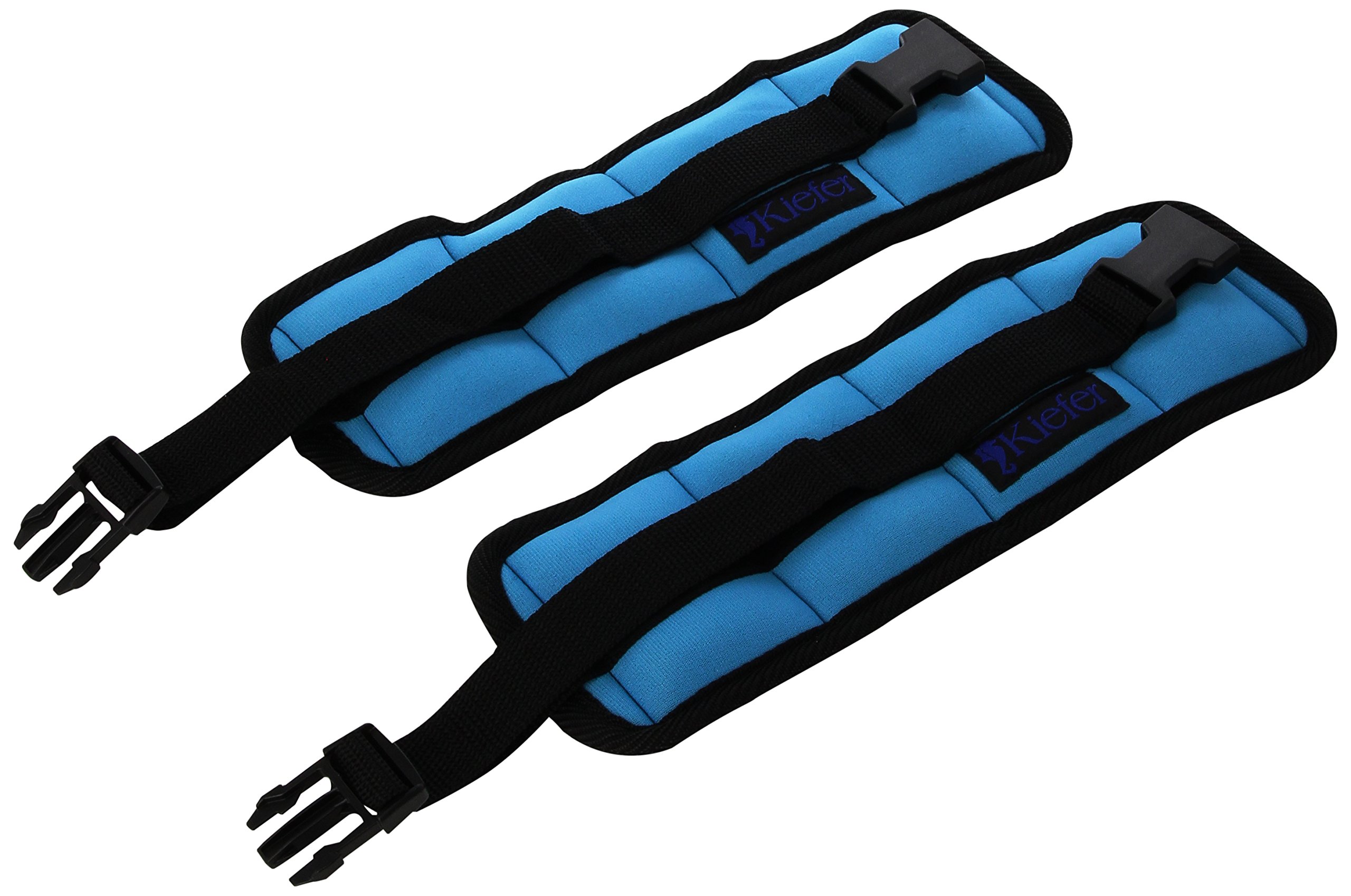 Photo 1 of Kiefer 811400-2 Ankle/Wrist Weights for Dry Land or Aquatic Exercise (1-Pair), 1 Pound Each, Light Blue