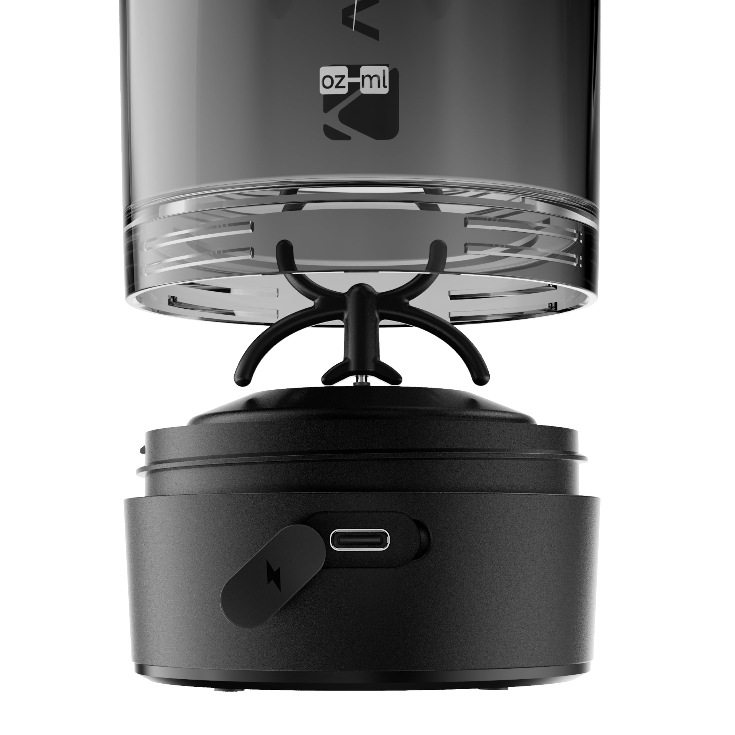 VOLTRX Shaker Flasche, Gallium USB C wiederaufladbare elektrische Mixer, Shaker Tassen für Protein-Shakes und Mahlzeit Ersatz Shakes, BPA frei, mit Tritan, 24oz gemacht 5