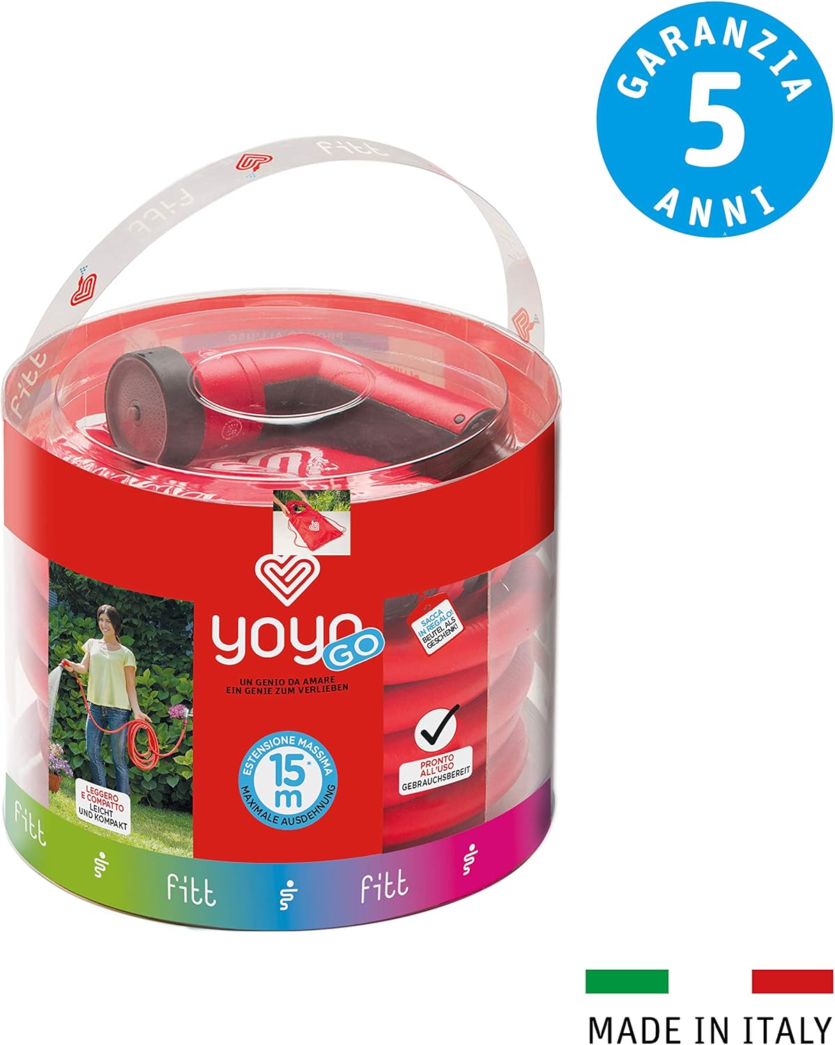 Super Saturday FITT YOYO GO Extendable And Flexible Garden Water Hose