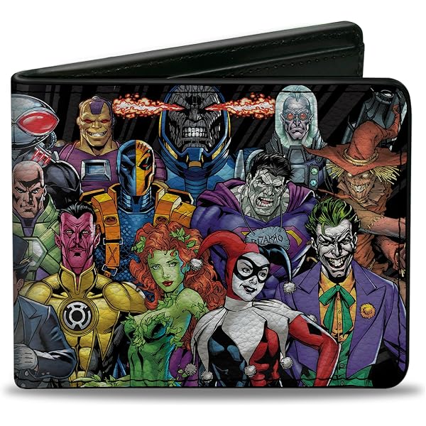 Amazon.com: Buckle-Down mens Buckle-down Pu Bifold - Joker