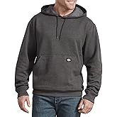Dickies Mens Pullover Hoodie Fleece Jacket, Dark Heather, Large US
