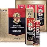 BTGIN Saponin Hanppuri Everyday Korean Red Panax Ginseng Extract Stick - 3000mg High Potency Liquid Supplement - Caffeine Free Energy & Immune Support - 30 Packets
