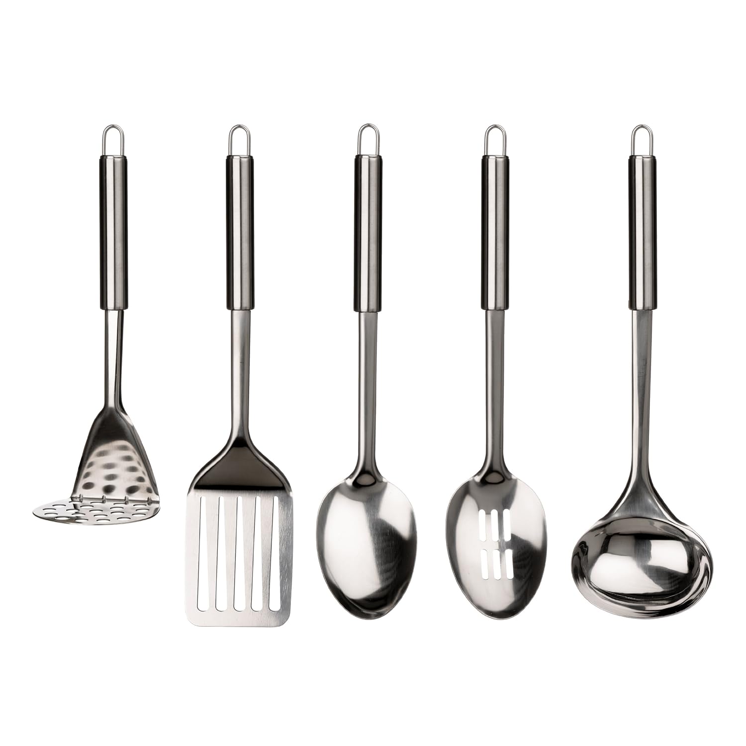 Premier Housewares Kitchen Tool Set 5 Pieces Stainless Steel