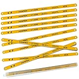 Hanpex Hacksaw Replacement Blades (10 Pack) High