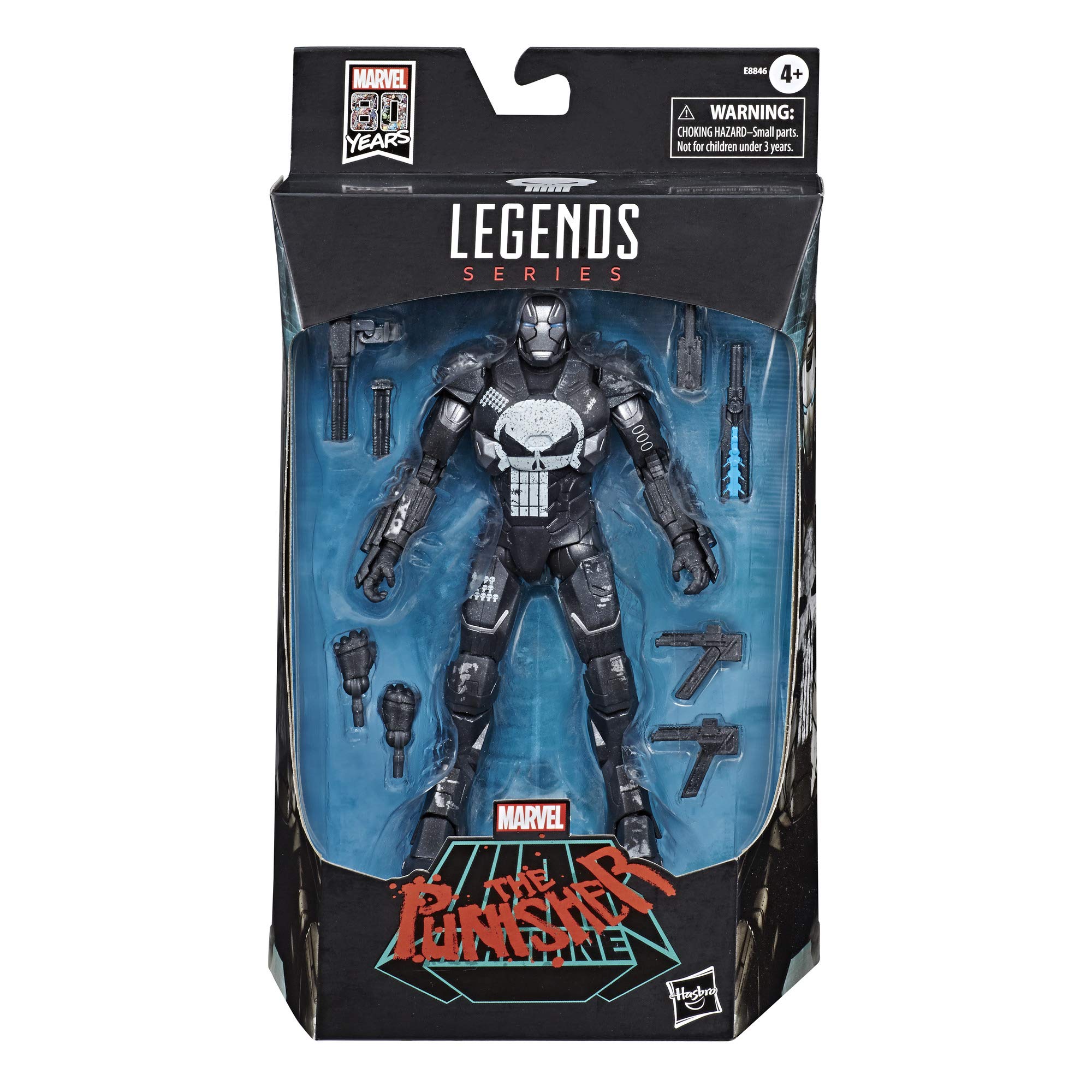 Marvel Classic- Legends War Machine Punisher(Hasbro E88465L0)