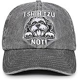 InnoBeta Shih Tzu Mom Gifts Hat for Women, Shih Tzu Gifts for Christmas, Birthday, Adjustable Embroidered Baseball Cap