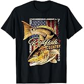 Redfish Country Saltwater Fishing T Shirt T-Shirt