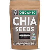 Organic Chia Seeds | Imported from Paraguay | 16oz Resealable Bag