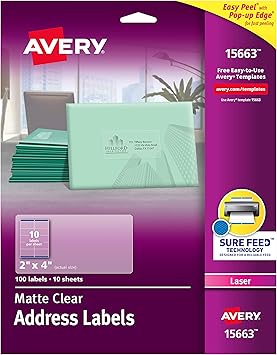amazon avery address labels