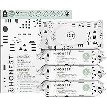 The Honest Company Clean Conscious Diapers - Hypoallergenic, Fragrance-Free, Size 6, 68 Count