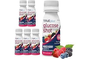 TRUEplus® Glucose Shots 6 bottles - Mixed Berry