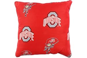 College Covers Everything Comfy Ohio State Buckeyes 16" x 16" Decorative Pillow