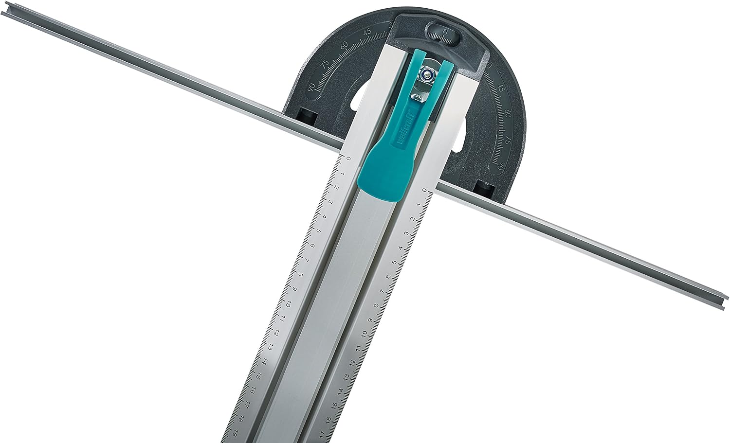 wolfcraft T-Square with Parallel Cutter I 4008000 I Cutting and Marking Tool for Gypsum plasterboard, Silver - Image 3