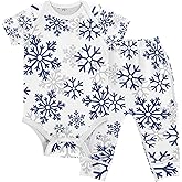 KICPOAY Baby Clothes Set Infant Bodysuits Pants Sets 0-24M For Boys Girls
