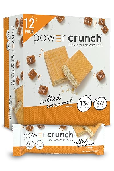POWER CRUNCH PROTEIN WAFER BARS, HIGH PROTEIN SNACKS...