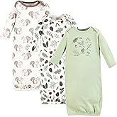 Touched by Nature Unisex Baby Organic Cotton Gowns