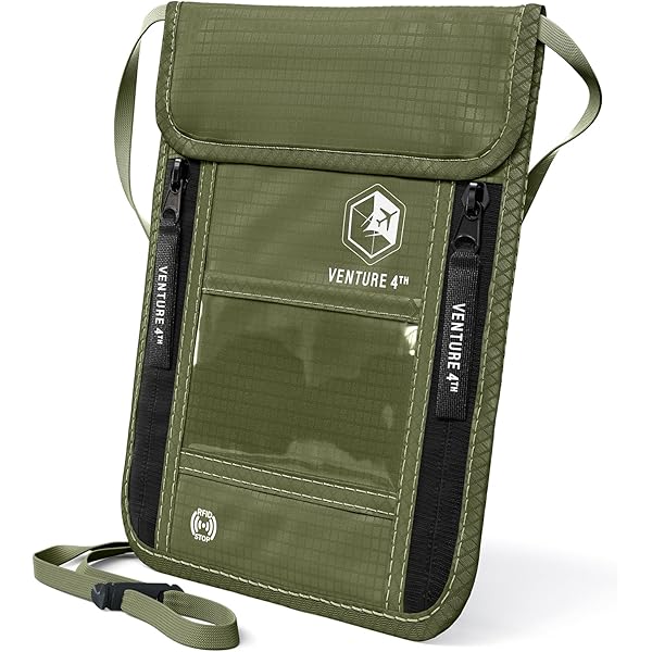 Amazon.com | EMSEEK Waterproof Boarding Pass Bag Passport Holder