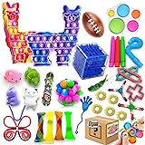 PIWFSDBG Fidget Toys Pack Fidgets with Popits Mini Popping Tubes Sensory Poppers Fidget Toy Squishy, ADHD Figetget Packages S