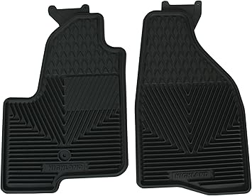 Amazon Com Highland 4502000 All Weather Gray Front Seat Floor Mat
