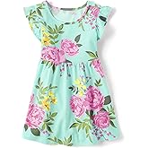 The Children's Place Girls and Toddler Short Sleeve Fashion Dress