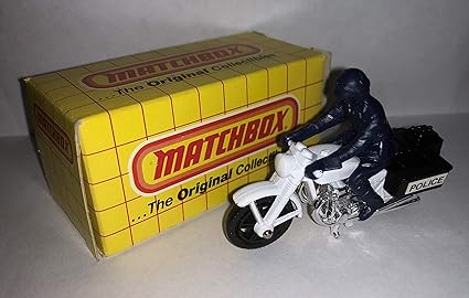 matchbox police motorcycle