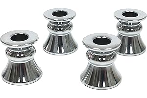 F.E.S.S. PRODUCTS F.e.s.s. Silver Plated Cigarette Snuffer Saver - Set of 4