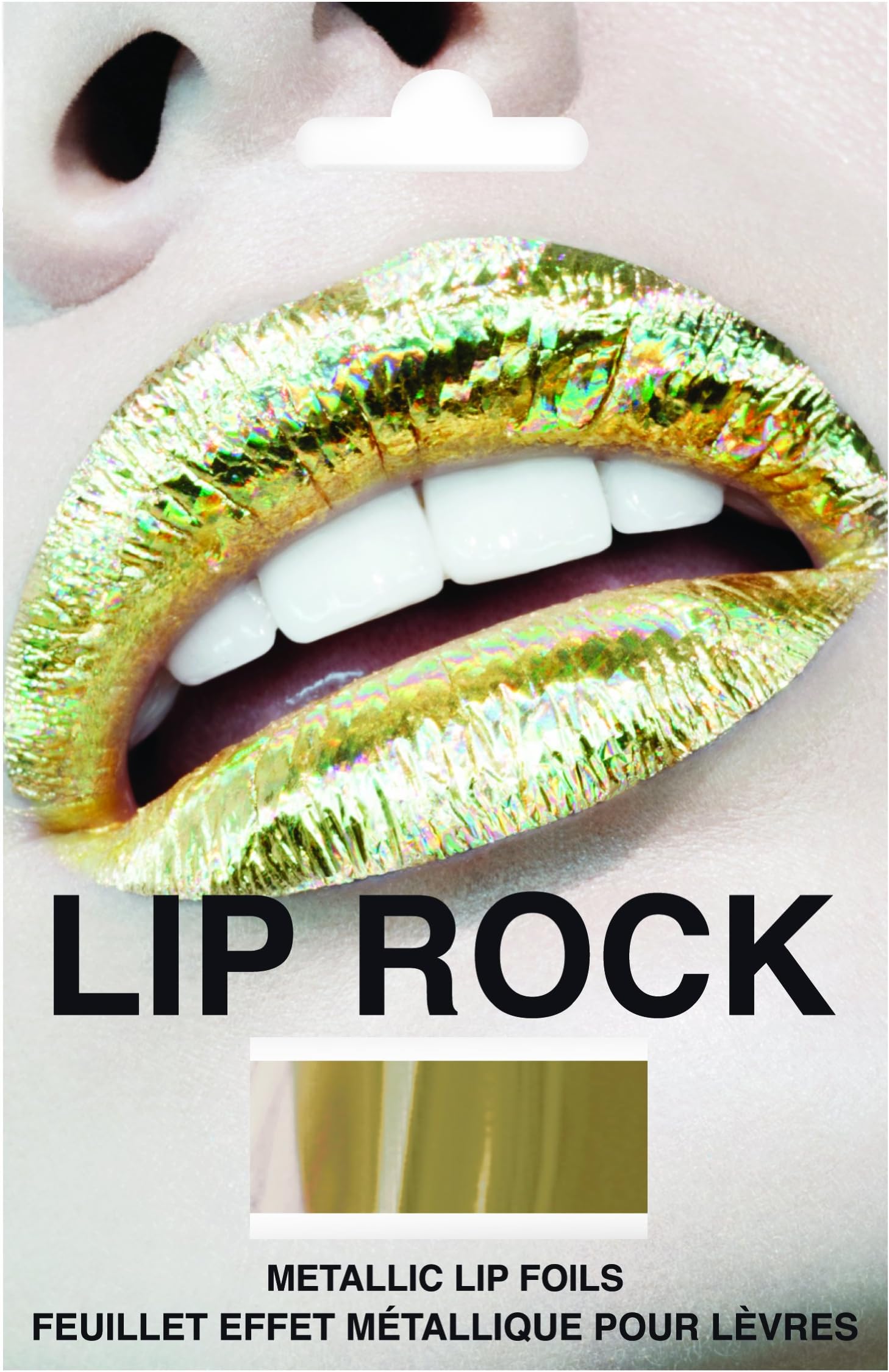 Holographic Gold Lip Foil