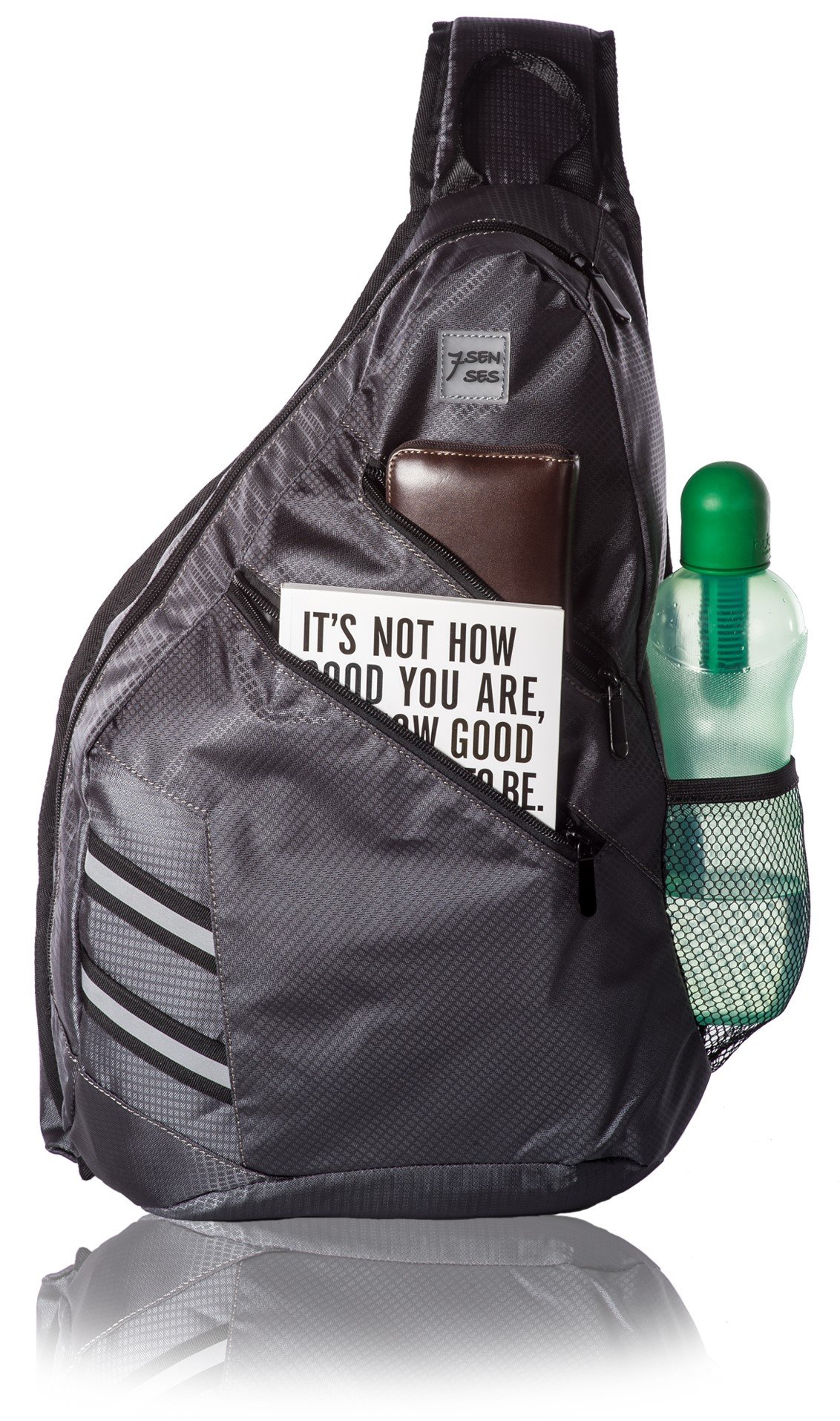 7Senses Sling Bag Crossbody Backpack Shoulder Bag - Travel Backpack Multipurpose Daypack for Men & Women