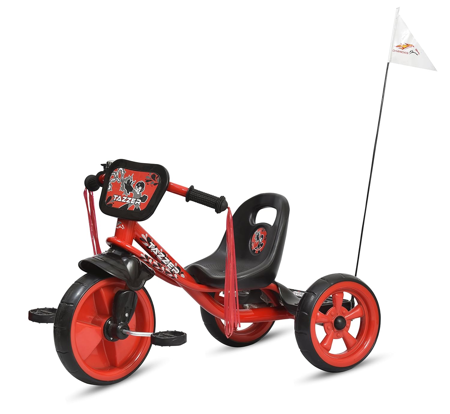 Buy Dhanoas Tazzer (Red) Baby Tricycle for Kids 2 to 5 Years Kids