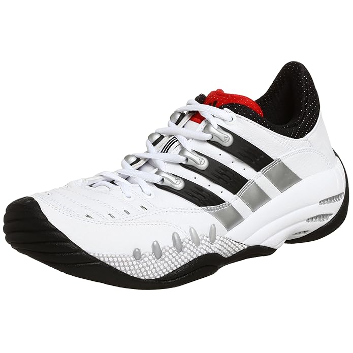 Buy Adidas Men's Barricade I Tennis Shoe,White/Black/Scarlet,11.5 M at Amazon.in