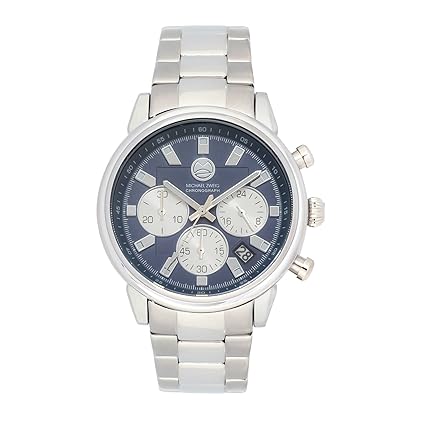 Michael Zweig IVth Dimension SL Stainless Steel Band Chronograph Watch