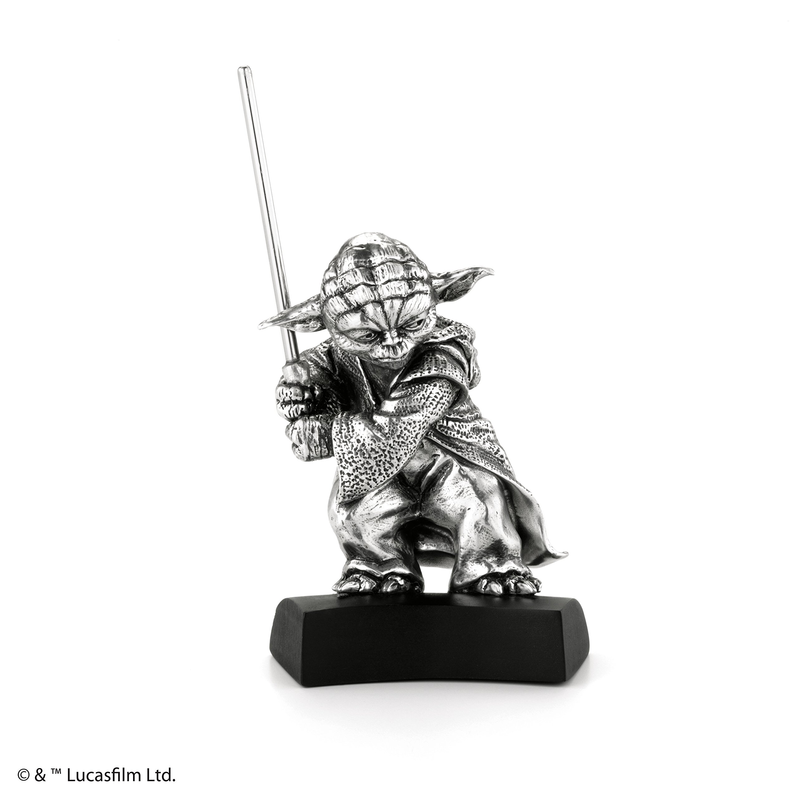 Royal Selangor Hand Finished Star Wars Collection Pewter Yoda Figurine