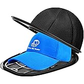Eiito Hat Washer Cage,Hat Washer for Washing Machine,Baseball Hats Washers,Suitable for Adult and Kid's 1-Pack Black