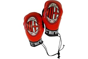 1 Pair - Mini Boxing Gloves Sports Souvenirs Auto Displays- AC - Milan