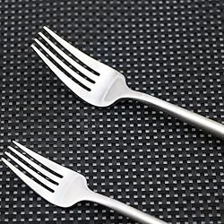 Uniturcky Silverware, 10 Pieces 18/10 Stainless