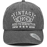 1926-1996 Birthday Gifts for Men Women,Personalized 30th-100th Birthday Ideas Gift,Parents Vintage Hat