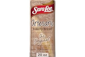 Sara Lee Artesano Original Artisan Bread, 20 Oz Loaf of White Bread Without Artificial Preservatives