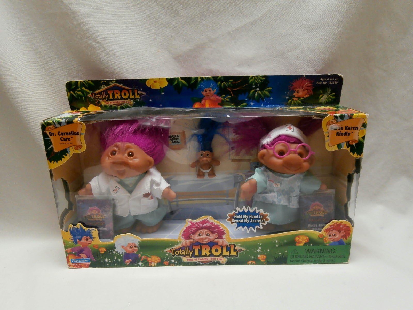 Totally Troll Dr. Cornelius & Nurse Karen Kindly + Baby Boxed Set