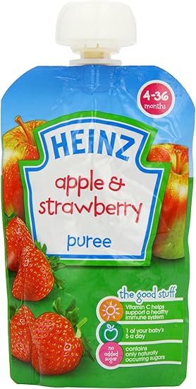 heinz baby fruit pots