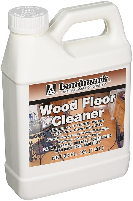 Lundmark Wax Wood Cleaner For Paste Wax Floors 6 X 32 Oz