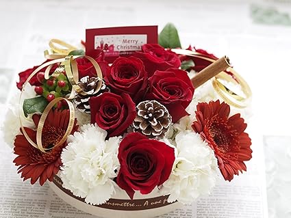 Amazon サプライズフラワー ホールケーキタイプのフラワーケーキ Fantasy カラー レッド 誕生日プレゼント 結婚祝い 結婚記念日 フルールココ フラワーアレンジメント Amazon サプライズフラワー ホールケーキタイプのフラワーケーキ Fantasy カラー レッド 誕生日プレゼント 結婚祝い 結婚記念日 フルールココ フラワーアレンジメント