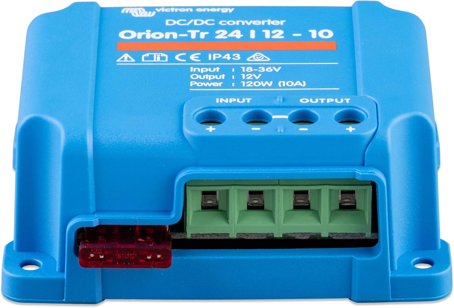 Victron Energy Orion-Tr DC to DC Converter - 24/12-Volt 10 amp 120-Watt - IP43 Protected - for Dual Battery Systems - Non-Isolated - Image 3