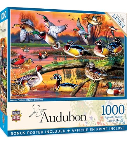Amazon.com: New York Puzzle Company - Vintage Images Mallard Ducks
