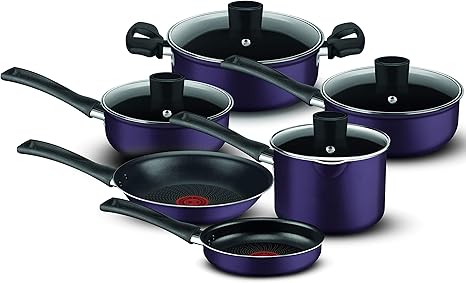 Conjunto De Panelas Rochedo Idea Roxo 6 Pcs Amazon Com Br