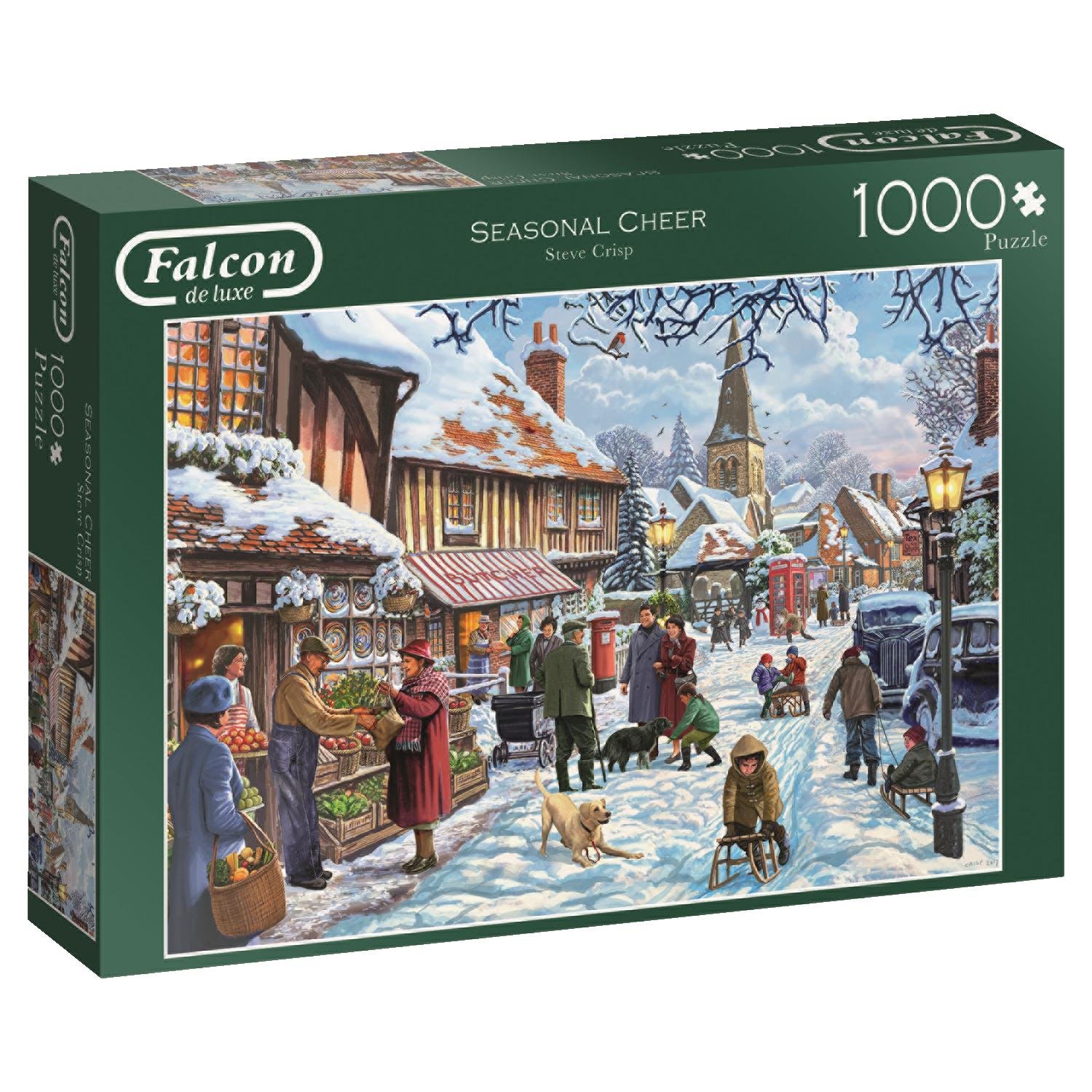Jumbo 11191 Seasonal Cheer Jigsaw Puzzle, Multi Amazon.co.uk Toys & Games