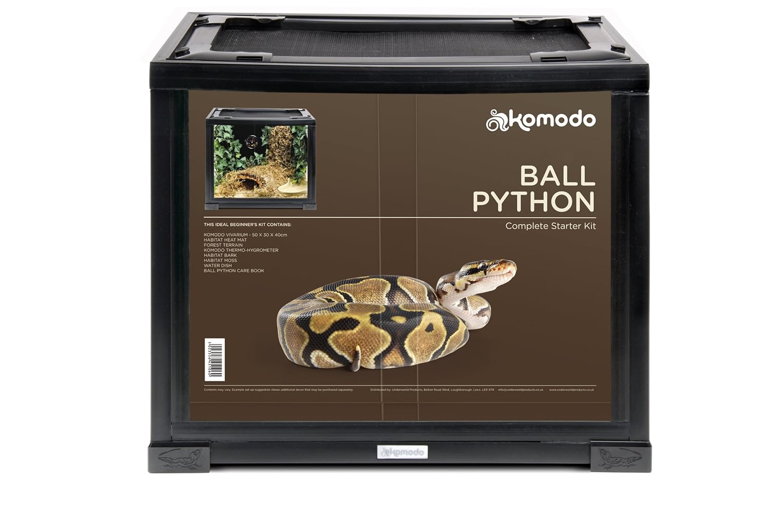 Komodo Ball Python Starter Kit Amazon.co.uk Pet Supplies