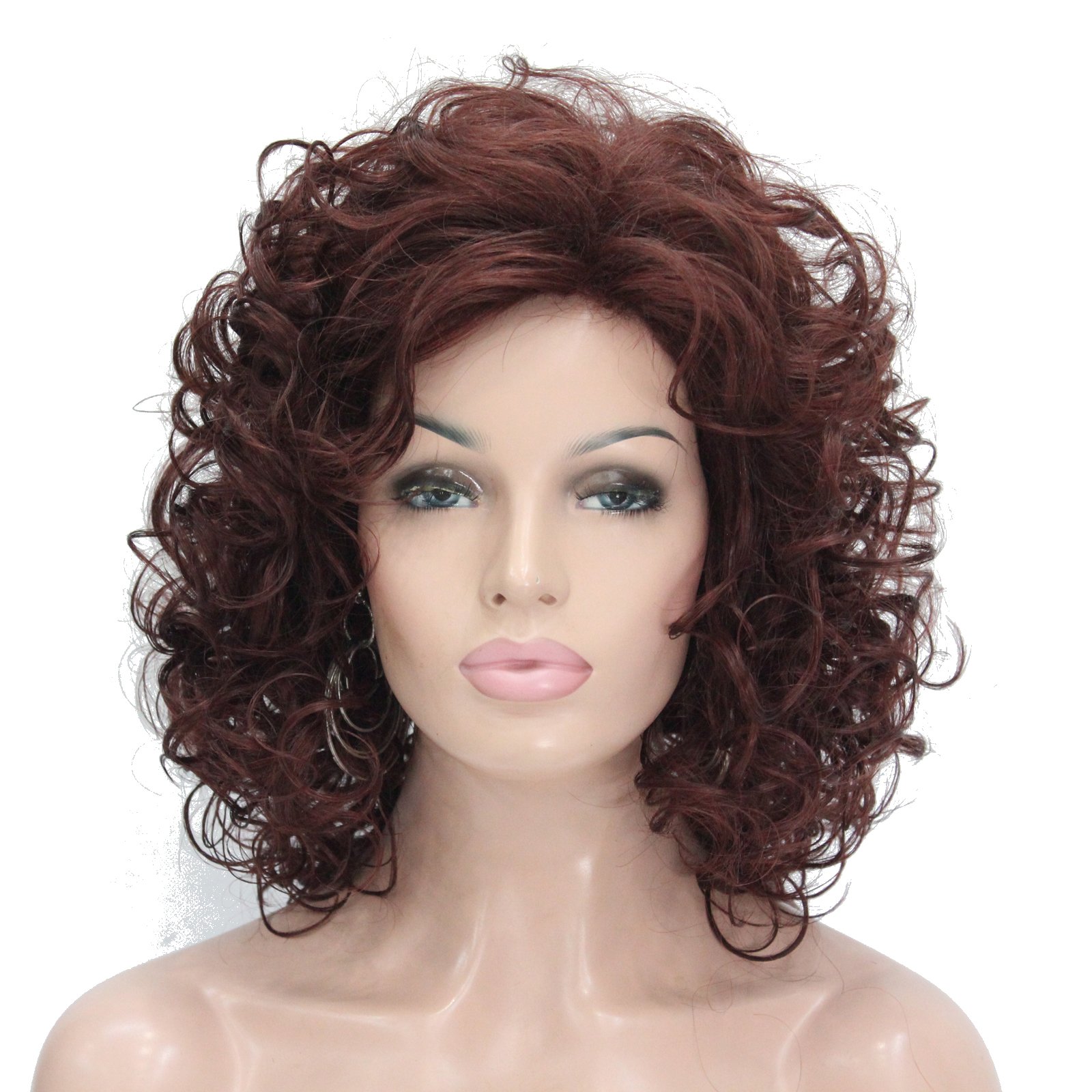 Lydell Short Length Afro Curl Full Synthetic Wig Women Wigs โ image 1