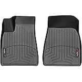 WeatherTech Custom Fit FloorLiner for Tesla Model X - 1st Row (Black)